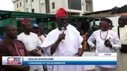 Showunmi rallies non-indigenes, hunters in Ogun State for Tinubu's re-election...!