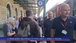 THE UNITALSI "WHITE TRAIN" STOPS IN TERMOLI AND PESCARA