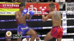 Muay Thai Highlight: Jitmuangnon Fight I Khunphon Sor.Niyomsap VS Suamos Seablack Muay Thai