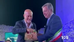 Clip Castellabate Cittadinanza Onoraria Claudio Bisio 13lug