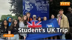 Falklands Students' UK Adventure