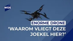 Striking drone above FloraHolland replaces crane