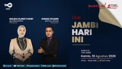JAMBI TODAY | August 13, 2026 Edition#jhi#News#WorldCupU17OnTVRI#TVRIJambi#NationalUnifyingMedia