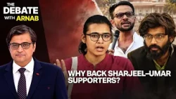 Why Back Protesters Supporting Sharjeel Imam And Umar Khalid? Arnab Questions AAP