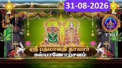 Sri Padmavathi Ammavari || Kalyanotsavam || Tiruchanoor || 31-08-2026 || SVBC2 Tamil || SVBC TTD