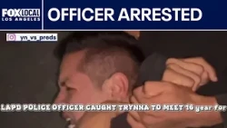 Cop arrested after alleged attempt to meet teen