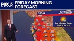 Tampa Weather | Friday morning forecast