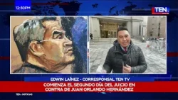 Segundo día del juicio para el expresidente Juan Orlando Hernández . La justicia sigue su curso…