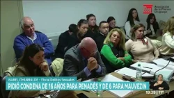 Sexual crimes prosecutor requests 16-year prison sentence for former senator Gustavo Penadés.
