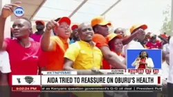 Raila’s First Anniversary Takes an Unexpected Turn as Crowd Demands to Know Oburu’s Whereabouts