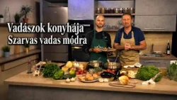 Vadászok konyhája: Szarvas vadas módra, szalvétagombóccal, savanyú káposztával