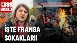 Fransa'da Protesto Başladı: Fransızlar Sokaklarda! CNN TÜRK Görüntülüyor: Şehirler Yine Yanacak Mı?