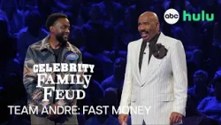 Team Andre Takes on Fast Money | Celebrity Family Feud