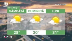 Weather - July 25. Weekend with rain and thunderstorms