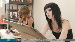 Festészettel és szobrászattal ismerkedtek a táborozók - 2026.07.23.