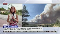 Történelmi tűzvész pusztít Washington államban - HírTV