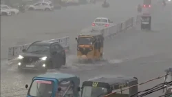 India: Flooding amid Cyclone Arnab's arrival
