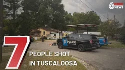 Tuscaloosa Police investigating shooting involving 7 victims
