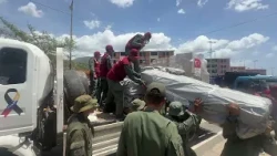 PRESIDENTIAL MESSAGE AND ACTIVITY | “Reception of humanitarian aid from Turkey”