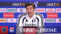 Paulo Fonseca avant Paris FC - OL : "Ce sera un match contre une équipe difficile !"