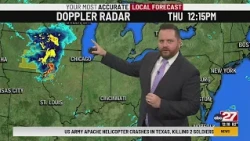 Dan's Thursday Midday Forecast
