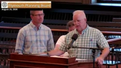 Plymouth Planning Board: 8/26/26