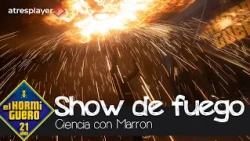 El espectáculo visual de Marron con fuego que ha sobrecogido a Bertín Osborne - El Hormiguero