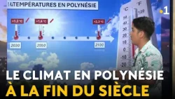 Climate projections for Polynesia by 2100 by Météo France