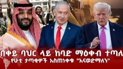 በቀይ ባህር ላይ ከባድ ማዕቀብ ተጣለ የሁቲ ታጣቂዎች አስጠነቀቁ "እናወድማለን"