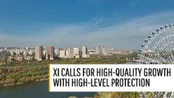 Xi calls for high-quality growth with high-level protection