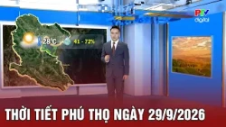 Phu Tho Weather for September 29, 2026 | Sunny during the day, hot in some areas