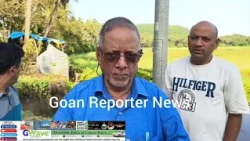 Goan Reporter:Former Velsao Panch Roquezinho D’Souza clean Velsao-Pale lake ahead of Ganesh Visarjan