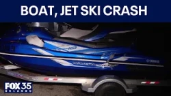 1 hospitalized after Orange County boat, jet ski crash, fire officials say