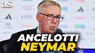 ANCELOTTI explica POR QUÉ NO ha jugado NEYMAR: "Ya se lo dije a él" | BRASIL 2 - JAPÓN 1