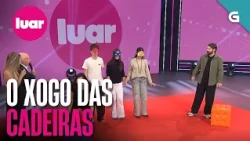 Tres participantes xogan ao xogo das cadeiras pero cos ollos tapados! | LUAR