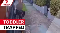 Melbourne toddler trapped and dragged by bus | 7NEWS