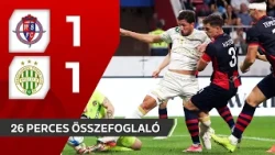 OTP Bank Liga: Nyíregyháza Spartacus FC-Ferencvárosi TC 1–1 | 26 perces összefoglaló