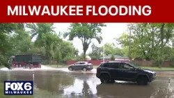 Flooding near 60th and Bradley in Milwaukee | FOX6 News Milwaukee