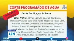 #Water outages of up to 24 hours in various #Comodoro neighborhoods