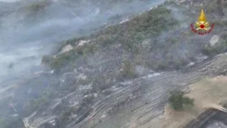 Appennino reggiano, l'incendio di Vedriano di Canossa coinvolge 100 ettari di bosco