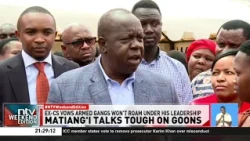 Matiang’i faults Ruto for turning Kenya into a nation of goonism