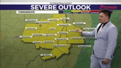 Strong shower and thunderstorm chances return for Monday