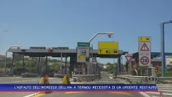 THE A14 ENTRY RAMP IN TERMOLI IS IN URGENT NEED OF REPAIRS