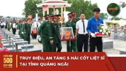 UPDATE: Memorial and Burial Service for 5 Fallen Soldiers in Quang Ngai Province | 500 Days and N...
