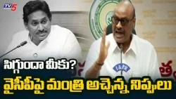 Do You Have Any Shame? | Minister Atchannaidu Strong Counter To YCP Leaders | TV5 News