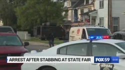Man arrested after stabbing incident at Indiana State Fairgrounds