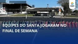 Santa Cruz's under-16 team is in the quarterfinals of the Santa Catarina Cup.