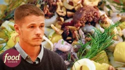 Chef Collapses After Terrifying Ocean Dive Challenge | Chopped: Castaways