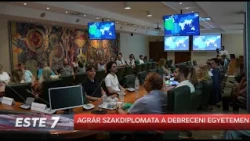 Amerikai agrár szakdiplomata tartott előadást a Debreceni Egyetemen
