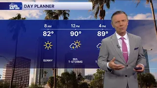 Latest weather forecast as heat continues in the Tampa Bay area